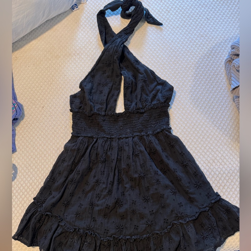 Worn once cross tied aerie dress